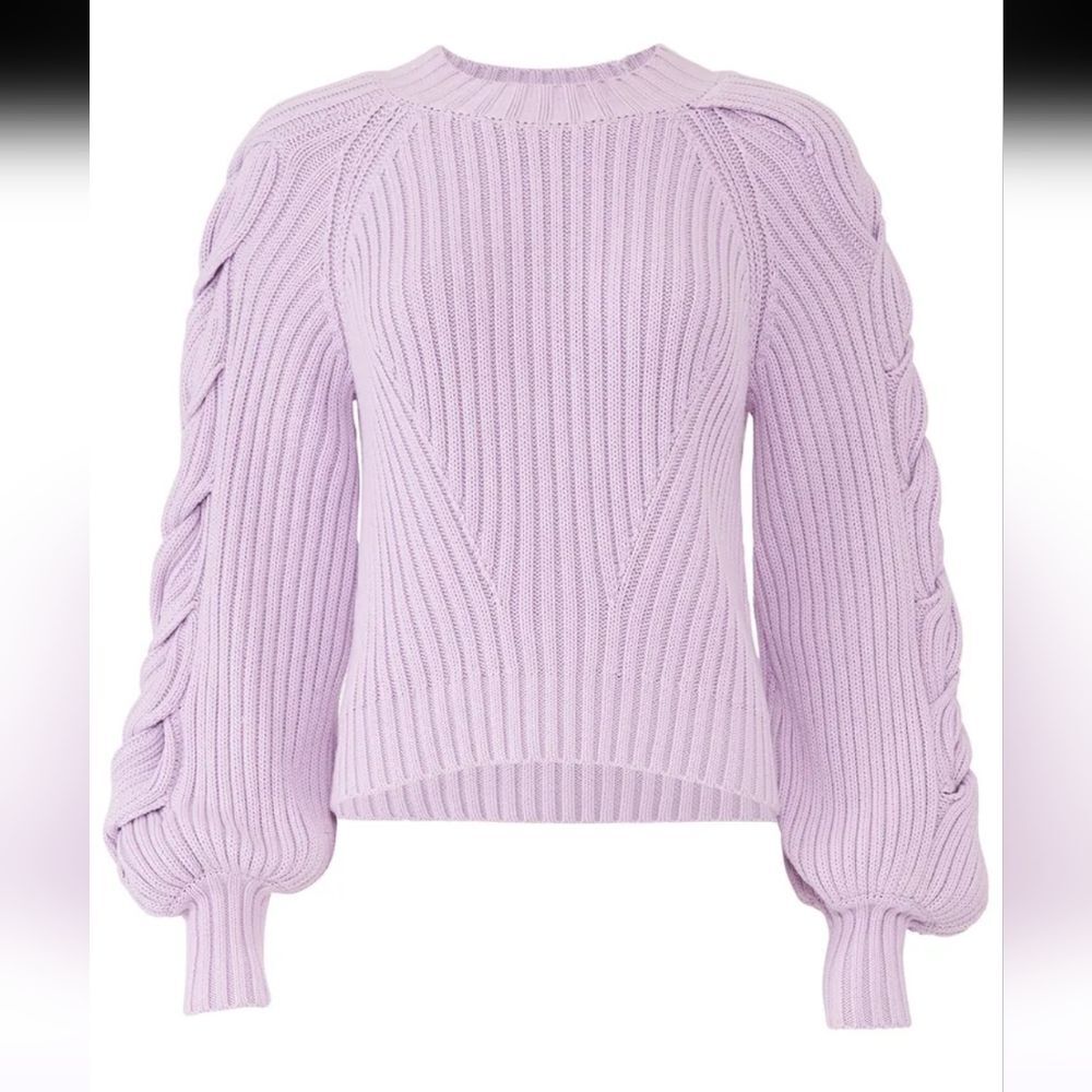 Finders Keepers Lavender Knit Sweater Size L